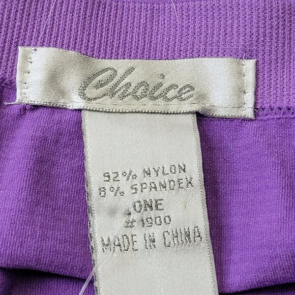 PURPLE Crop Top Stretchy Ribbed Bandeau Tube Top - One Size- NEW - Picture 6 of 7